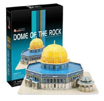 3D modely, hračky papier model skladačka hry Jeruzalema Mešita c714h