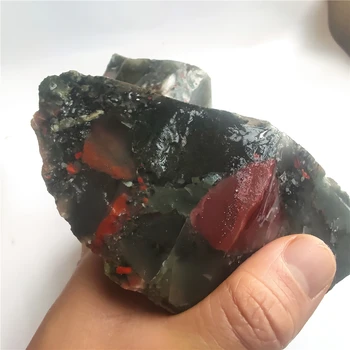 Prírodné Južná Afrika Kamenný Drak Bloodstone Crystal Rock Hrubý Kameň Minerálne Vzor Čakier Reiki Liečenie Drahokam